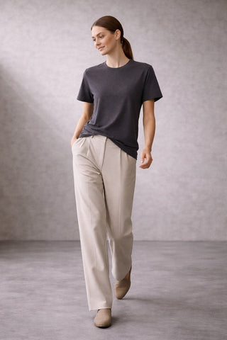 Essential Tee - Charcoal Melange