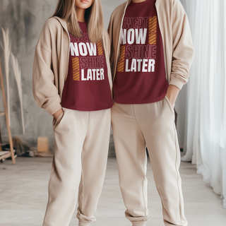 Sweat Now Shine Later Half Sleeve T-Shirt